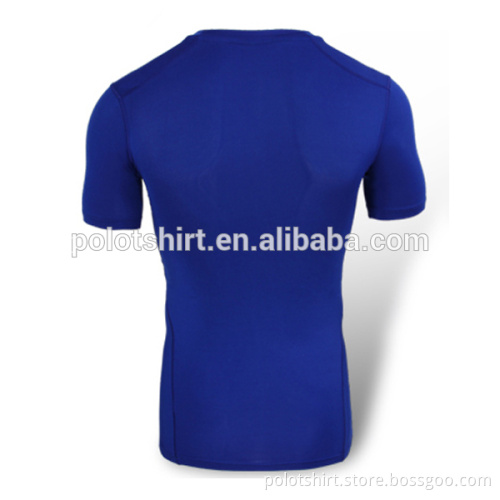 embroidery logo contrast color design cheap price compression wear